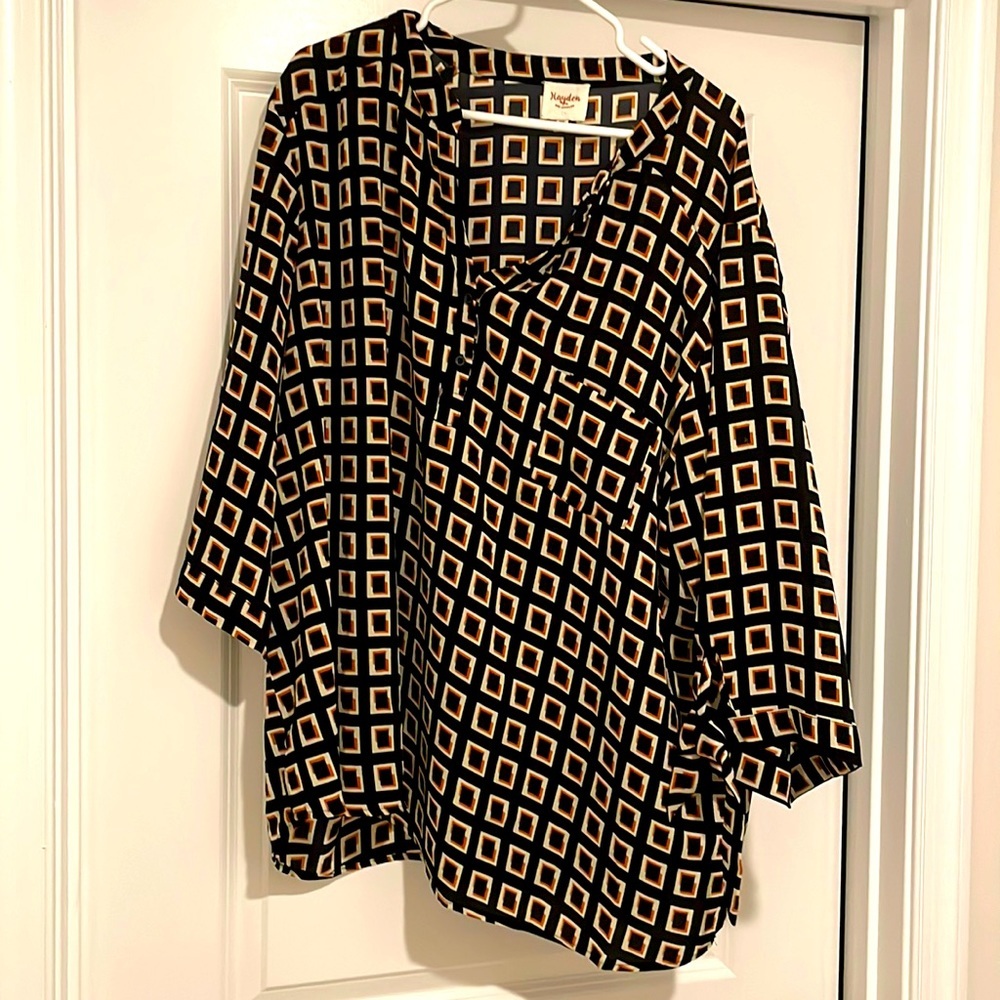 Hayden Los Angeles 3XL tunic top